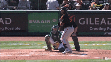 Home Run Homer GIF by San Francisco Giants