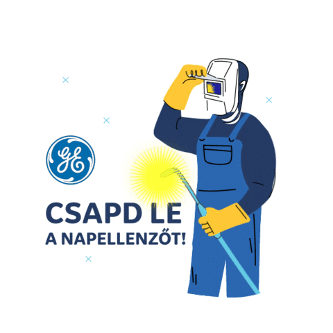 Munka Vedelem Sticker by GE Vernova Gas Power