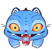 Tiger Magpie Sticker