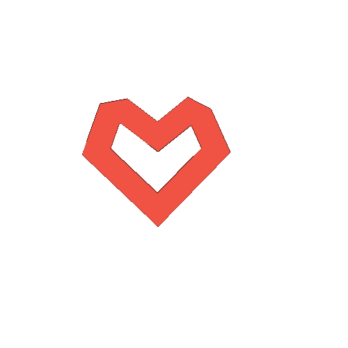 Mota Italic Motaitalic Kaana Heart Sticker by Mota Italic