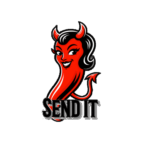 Send It Sticker by Dirtbag Brands