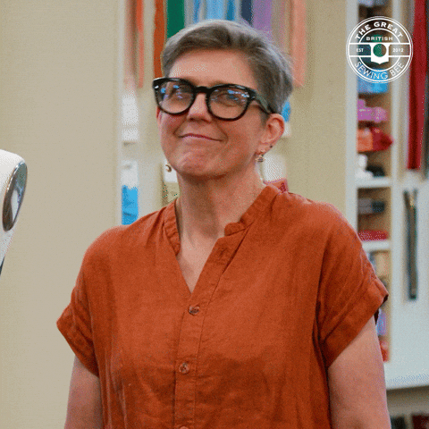 Happy Laugh GIF by The Great British Sewing Bee