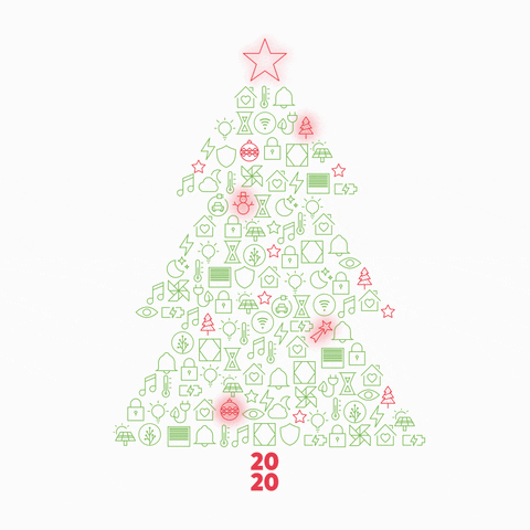 Christmas Tree GIF by Loxone - Create Automation