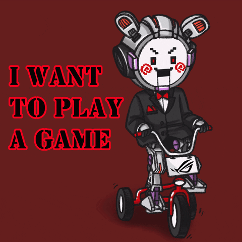 Play A Game Robot GIF by Republic of Gamers