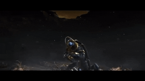 StarCraft 2 had a beautiful speech/scene for this from Artanis.