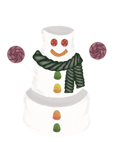 Christmas Candy Sticker by Sweetzy Ltd