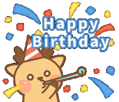 Happy Birthday Sticker