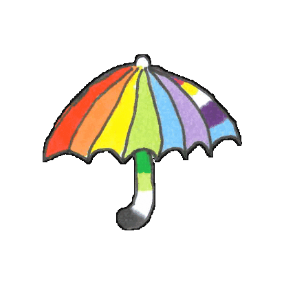 Happy Rainbow Sticker by Verein Wiener Jugendzentren