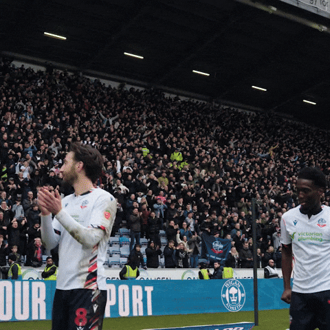 Josh Sheehan Celebrations GIF by Bolton Wanderers FC