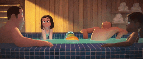 Scared Hot Tub GIF by TheBadGuysMovie