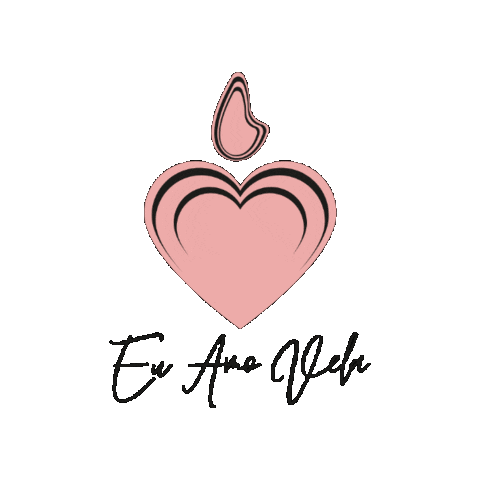 Eu Amo Vela Sticker