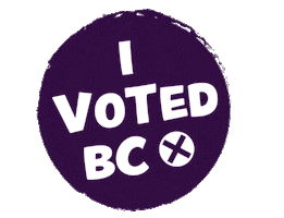 Sticker by Elections BC