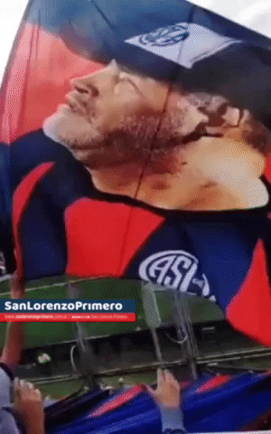 Diego Maradona GIF by San Lorenzo Primero
