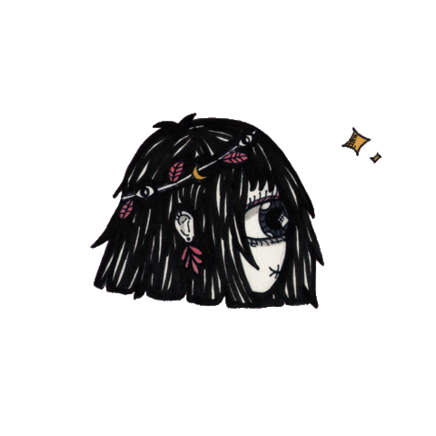 Flowers Hipster Sticker