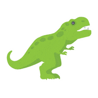 Tyrannosaurus Rex Deal With It Sticker by StickerGiant