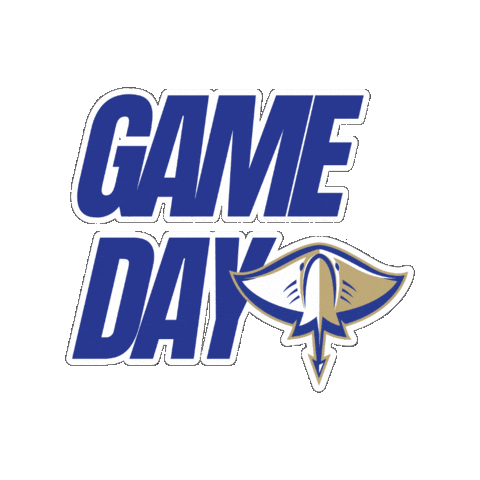 Game Day Lets Go Rays Sticker by Divine Savior Academy