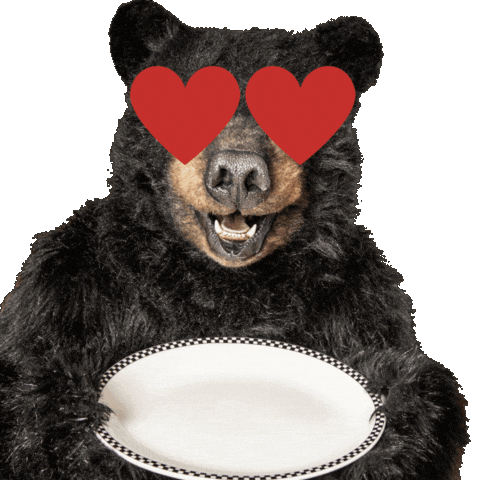 Hungry Fun Sticker by BlackBearDiner