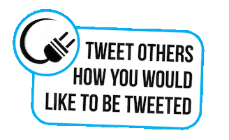 Be Kind Tweet Others Sticker by The Content Plug