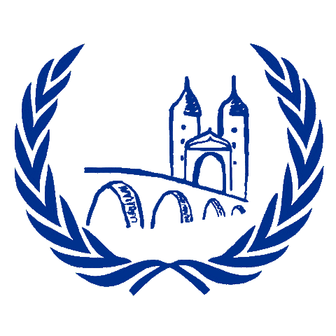 The Heidelberg Model United Nations Society Sticker