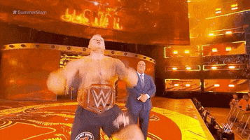 Brock Lesnar Reaction GIF by WWE