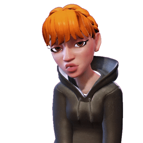 Genie Sticker by Linda Jean Bruno