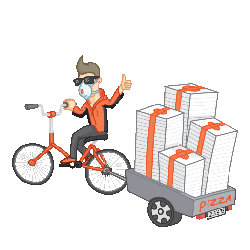 Pizza Eat Sticker by Repast