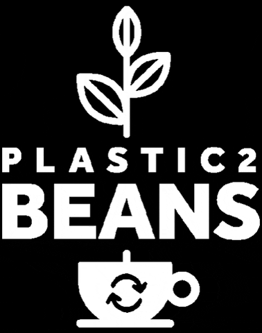 Plastic2Beans coffee sustainable bio plastic GIF