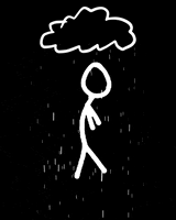 Sad Rain GIF by Barstool Sports