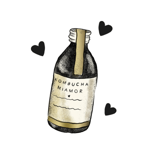 Kombucha Sticker by Beto THOI