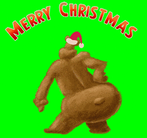 Merry Christmas Bear GIF by Bill Greenhead