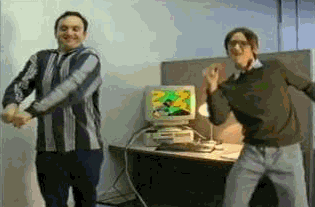 New trending GIF tagged 90s dancing happy vintage… | Trending Gifs