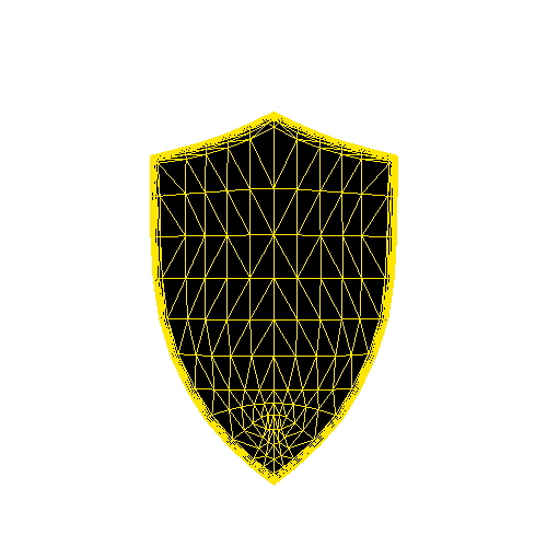 Sword Shield Sticker by Barbarian