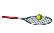Image result for tennis ball bouncing on racket gif