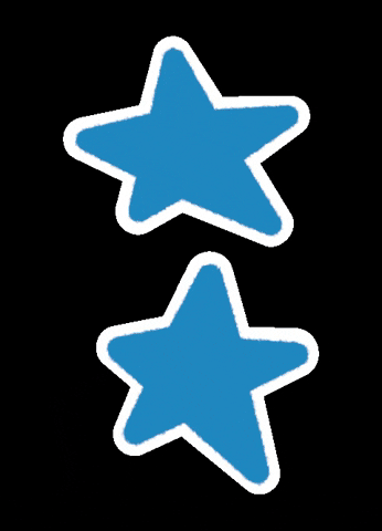 Blue Star Sticker GIF