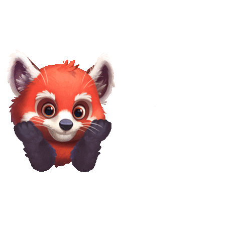 Red Panda Omg Sticker by Wildscapes