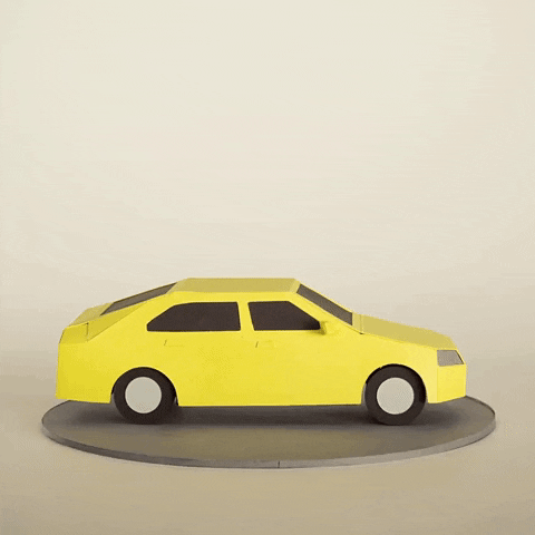 studioaka animation car city driving GIF