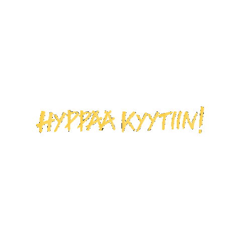 Hyppaa Kyytiin Sticker by Mojo-tuotanto