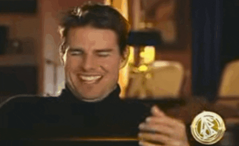 Tom Cruise Laugh GIFs - Find & Share on GIPHY