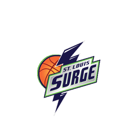 Stl Surge Basketball Sticker