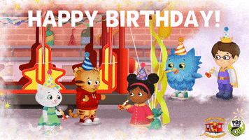Celebrate Happy Birthday GIF by PBS KIDS
