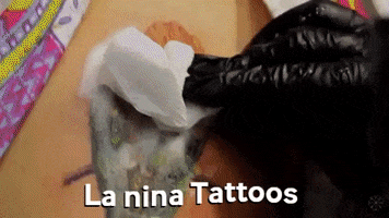 Youtube Art GIF by La nina Tattoos
