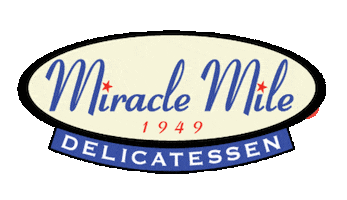 Miracle Mile Deli Sticker