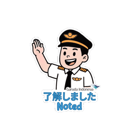 Garudajapan Sticker by GarudaIndonesia
