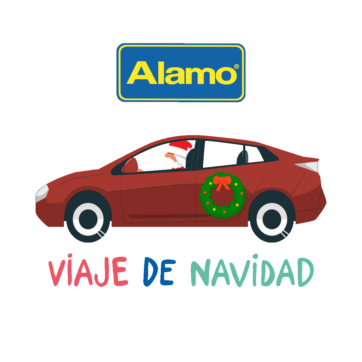 AlamoColombia Sticker