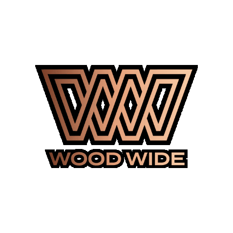 Wood Wide High Craft Sticker