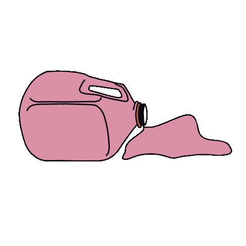 Milk Oops Sticker