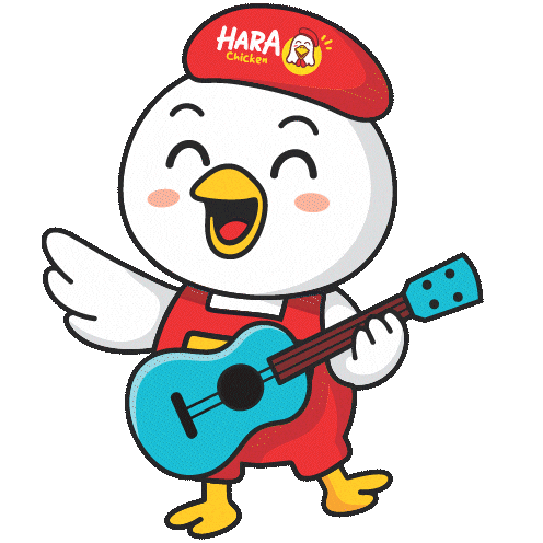 Hachi Sticker by Hara Chicken