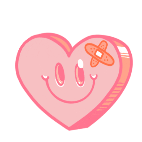 Happy Heart Sticker