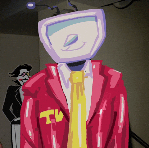 Deltarune Antenna GIF