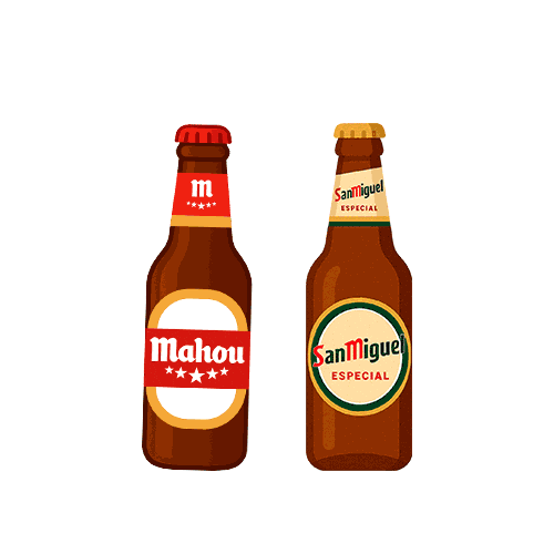 Cheers Cerveza Sticker by Mahou San Miguel